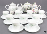 Teapots, Cups & Saucers Assortment