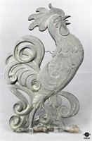 Cast Metal Rooster Wall Decor