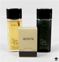 Armani, Oscar de la Renta Men's Fragrances