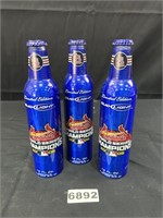 Bud Light STL Cardinals 2006 Champs Bottles-empty