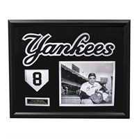 Yogi Berra New York Yankees Framed 20x16 Signed