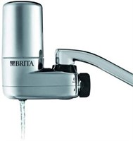 BRITA On Tap Faucet Water Filter System, Chrome