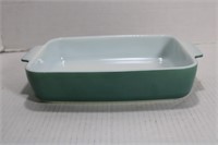 Vintage Pyrex  Seafoam Green Casseorle Dish 10 x 7