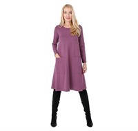 Brian Bailey A-Line Dress with Long Sleeves and