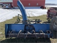Lucknow 7.5’ single auger snow blower