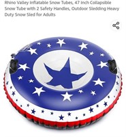 MSRP $25 Inflatable Snow Tube