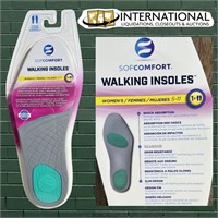 Womens Walking Insoles (size 5 - 11)