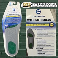 Mens Walking Insoles (size 7 - 13)