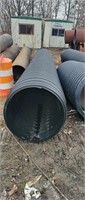 30" x 20' perforated drain pipe