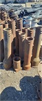 Metal pipe fittings, stand pipes