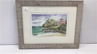 Art print of Bermuda Bay scene by C Holding, 18