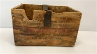 Wooden Winchester Ammunition crate. 9.5’’ wide