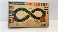 International sports car race track Marx toys.