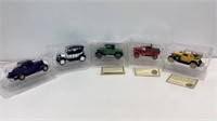 Collectible  Model Cars (3) with COA’s