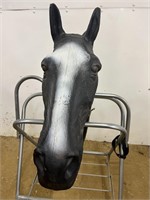 Tack Display Horse Head
