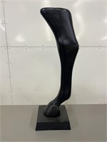 Plastic Horse Leg Display