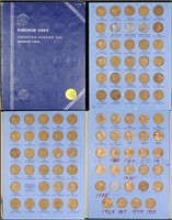 Partial Lincoln 1c Whitman Folder, 1941-1974 87 co