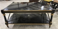 Black Lacquer Reproduction Coffee Table