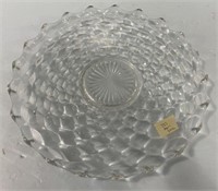 Fostoria American Clear Glass Platter