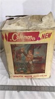 Vintage Coleman Catalytic heater, untested