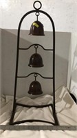 Metal bell stand