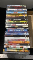 DVD movies, assorted titles