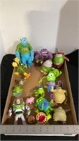 Small figure toys, Monster Inc. ToyStory