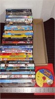 DVD movies, assorted titles