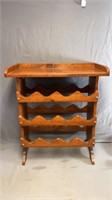 Vintage Style Wine Rack for 12 Bottles / Accent