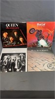 Albums Include Queen, Meatloaf & Rod Stewart
