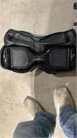 Hover board with case