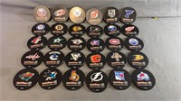 Large Selection of 30 NHL Team/ Captain Morgan