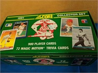 1991 Score collectors set baseball cards