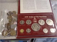 1974 BAHAMAS & OTHER COINS