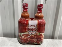 2 PAck Franks Red Hot Sauce