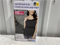 Womens 2 Pack Cami Small