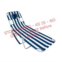 Ostrich Chaise Lounge Folding Portable Chair