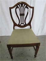 MAHOGANY DINING CHAIR