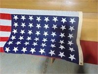 Antique/Vintage 48 Star Valley Forge Flag