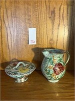 Numbered Italian Bowl & Matching Pitcher