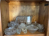 Large Assortment of Crystal & Glassware