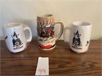 Spuds McKenzie Mugs & Budweiser Stein