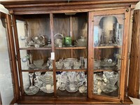 Crystal & Glassware In China Hutch