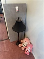 Peg Board, Care Bears & Lamp