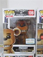 6 FIVE NIGHTS AT FREDDY'S POP FIGURINES