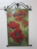 IRON FRAMED PAINTED CANVAS