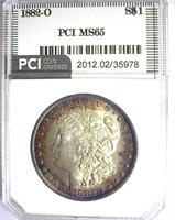 1882-O Morgan PCI MS-65 LISTS FOR $675