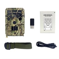 720P Camouflage Trail Camera 120 Degrees Wide Angl