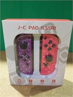 J-C Pad - Joy Con Controller with Wrist Strap -
Pu