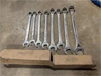 Large combination wrenches, craftsman wrenches